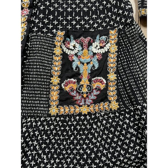 Zara Embroidered Cross Stitch Dress - Picture 5 of 10